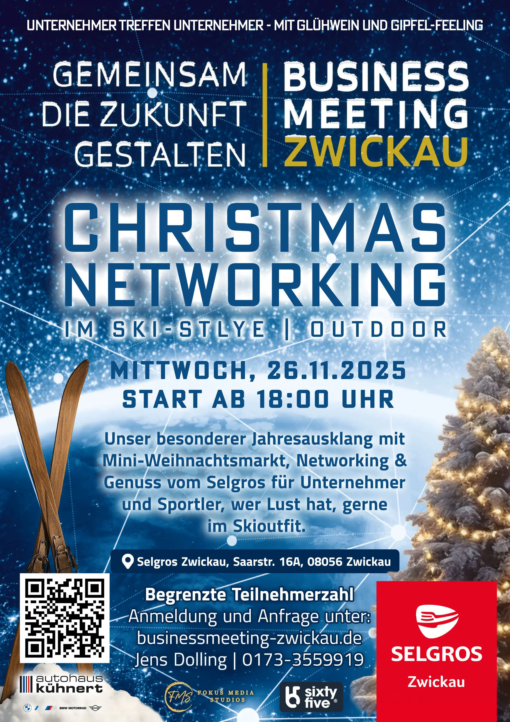 Flyer Christmas BusinessMeeting Zwickau Selgros